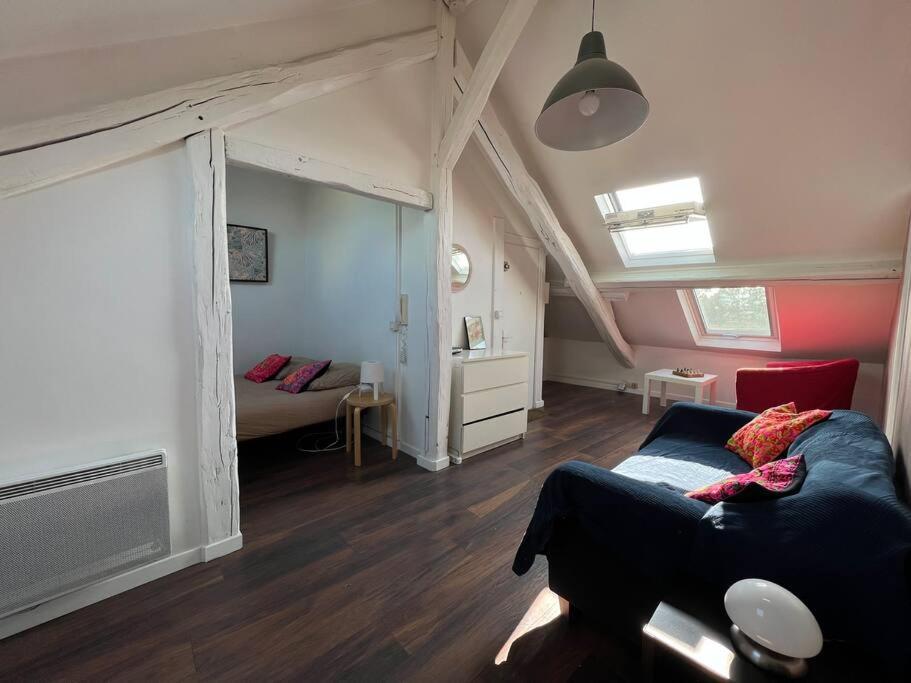 Bright Studio Apartment - Fontainebleau Eksteriør bilde